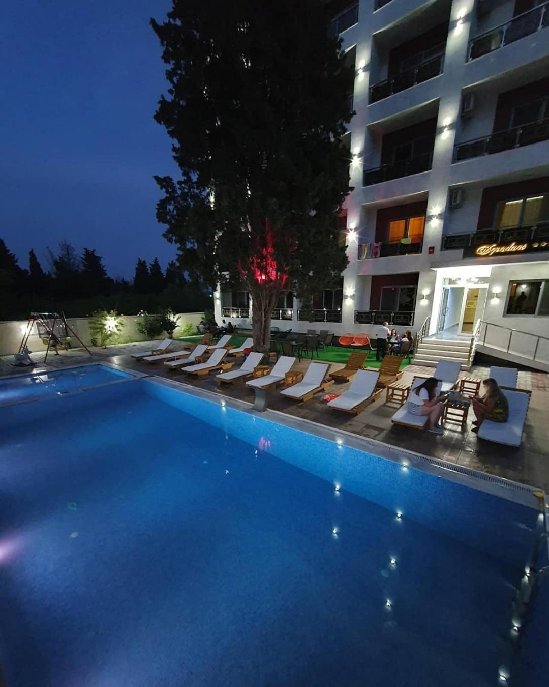 Hotel Hoti II Rizo Ulcinj Velika Plaza ภายนอก รูปภาพ